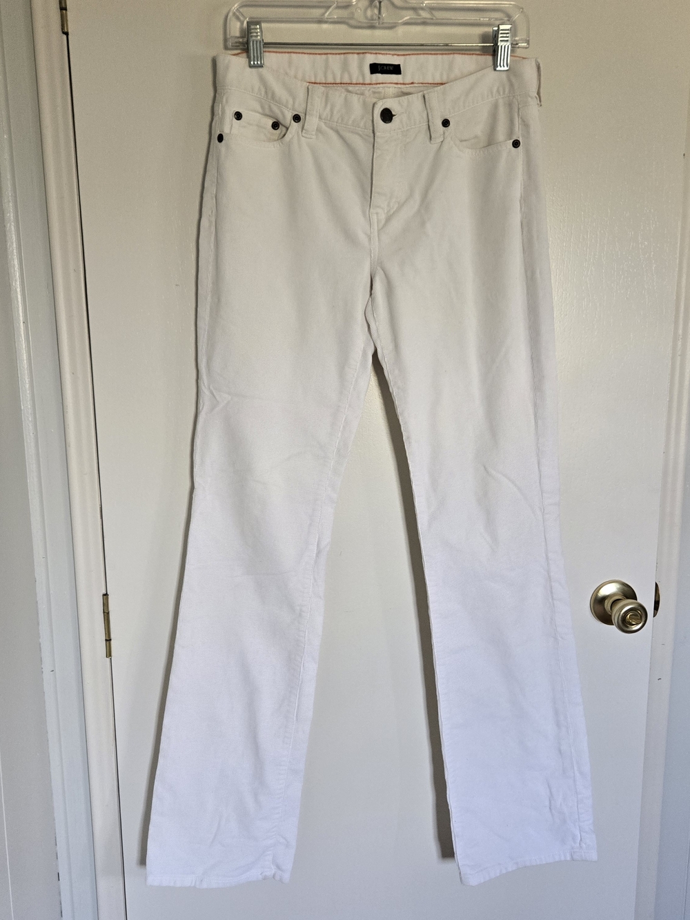 J. Crew Corduroy Women's Pants White 30